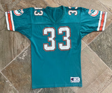 Load image into Gallery viewer, Vintage Miami Dolphins Karim Abdul-Jabbar Champion Football Jersey, Size 40, Medium