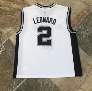 San Antonio Spurs Kawhi Leonard Adidas Swingman Basketball Jersey, Size Large