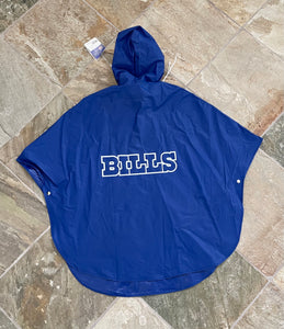 Vintage Buffalo Bills Pancho Rain Coat Football Jacket, Size Medium