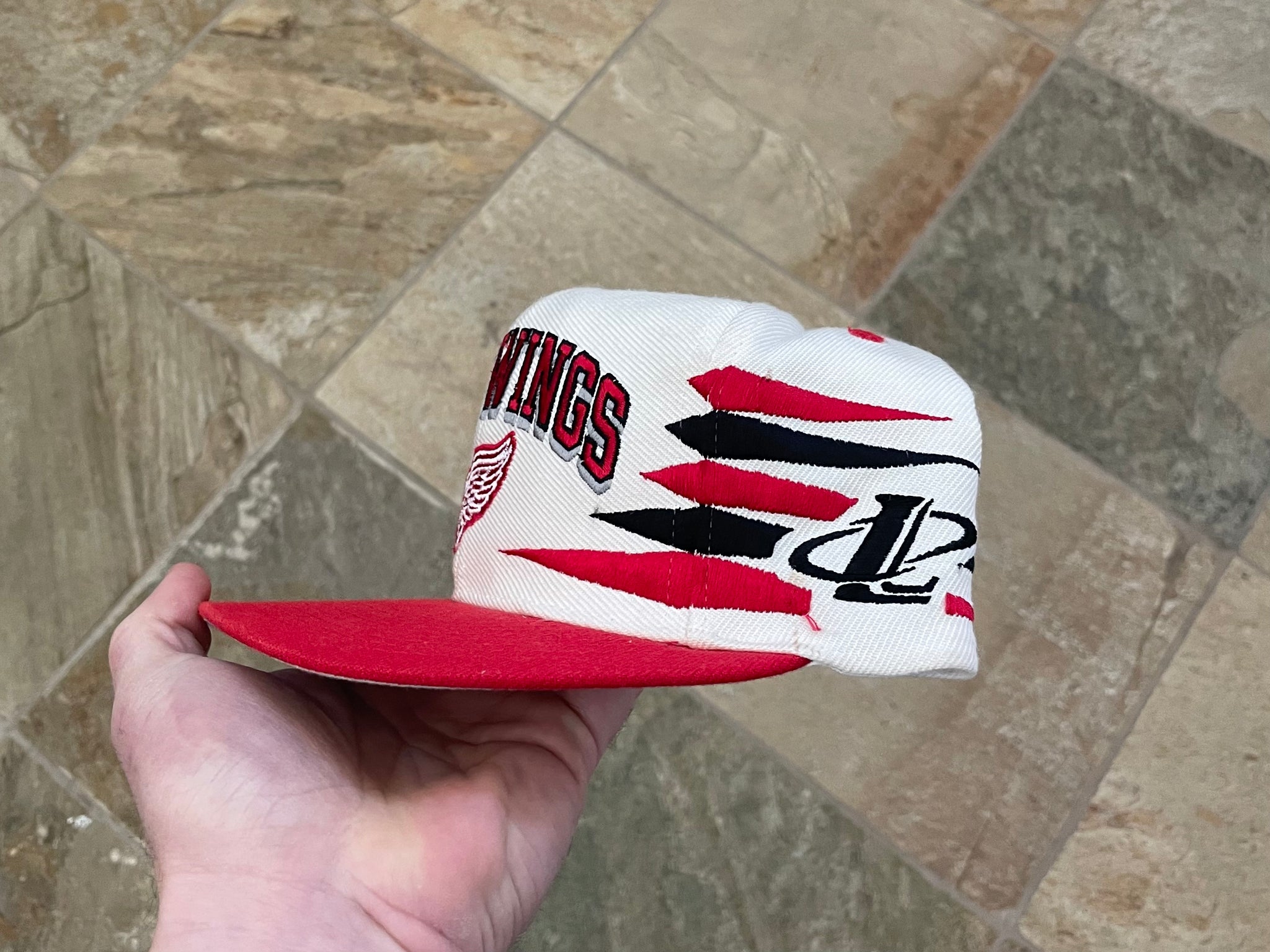 Casquette Snapback Twins des Detroit Red Wings vintage des années 90 Casquette Snapback Twins des Detroit Red Wings vintage des années 90