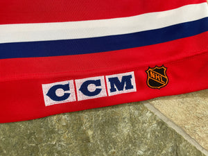 Vintage Montreal Canadiens Ed Ronan Game Worn CCM Hockey Jersey, Size 54, XXL