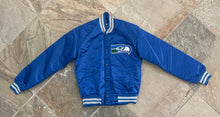 Load image into Gallery viewer, Vintage Seattle Seahawks ChalkLine Satin Football Jacket, Size Small