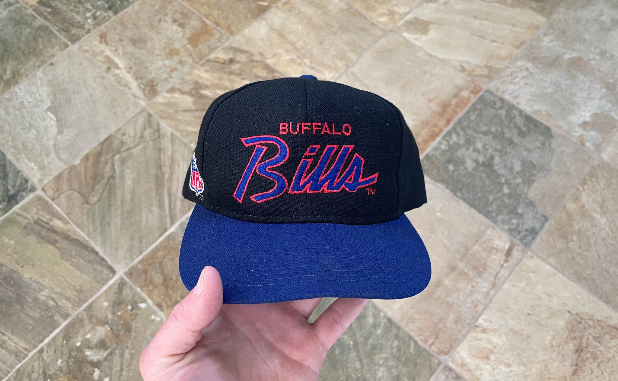 Vintage Buffalo Bills Sports Specialties Script Snapback Football Hat –  Stuck In The 90s Sports