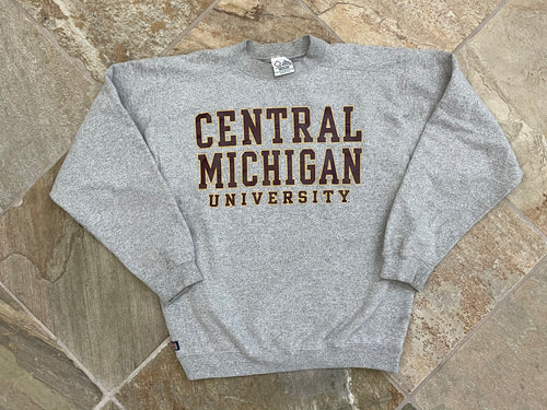 Vintage Central Michigan Chippewas College Sweatshirt, Size Medium