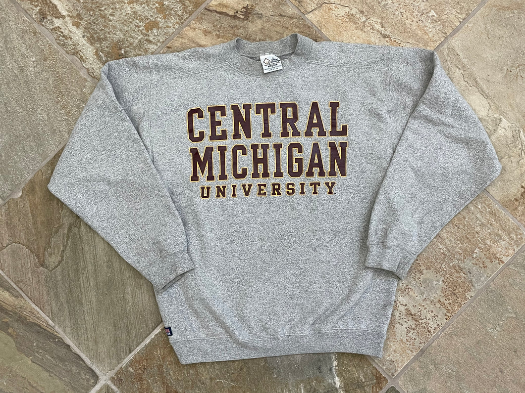 Vintage Central Michigan Chippewas College Sweatshirt, Size Medium