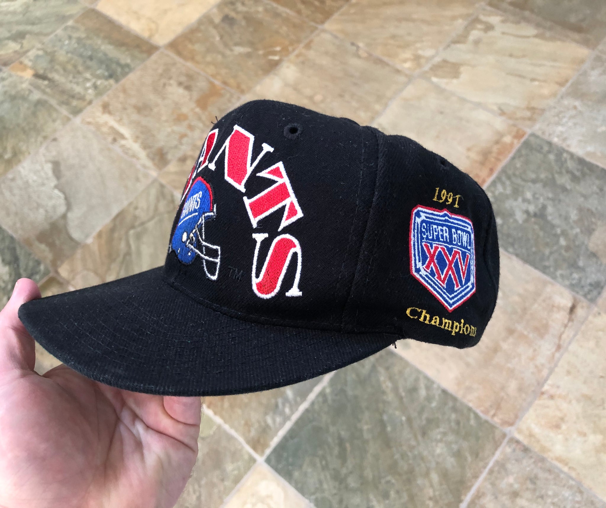 Vintage New York Giants Annco Snapback Football Hat – Stuck In The 