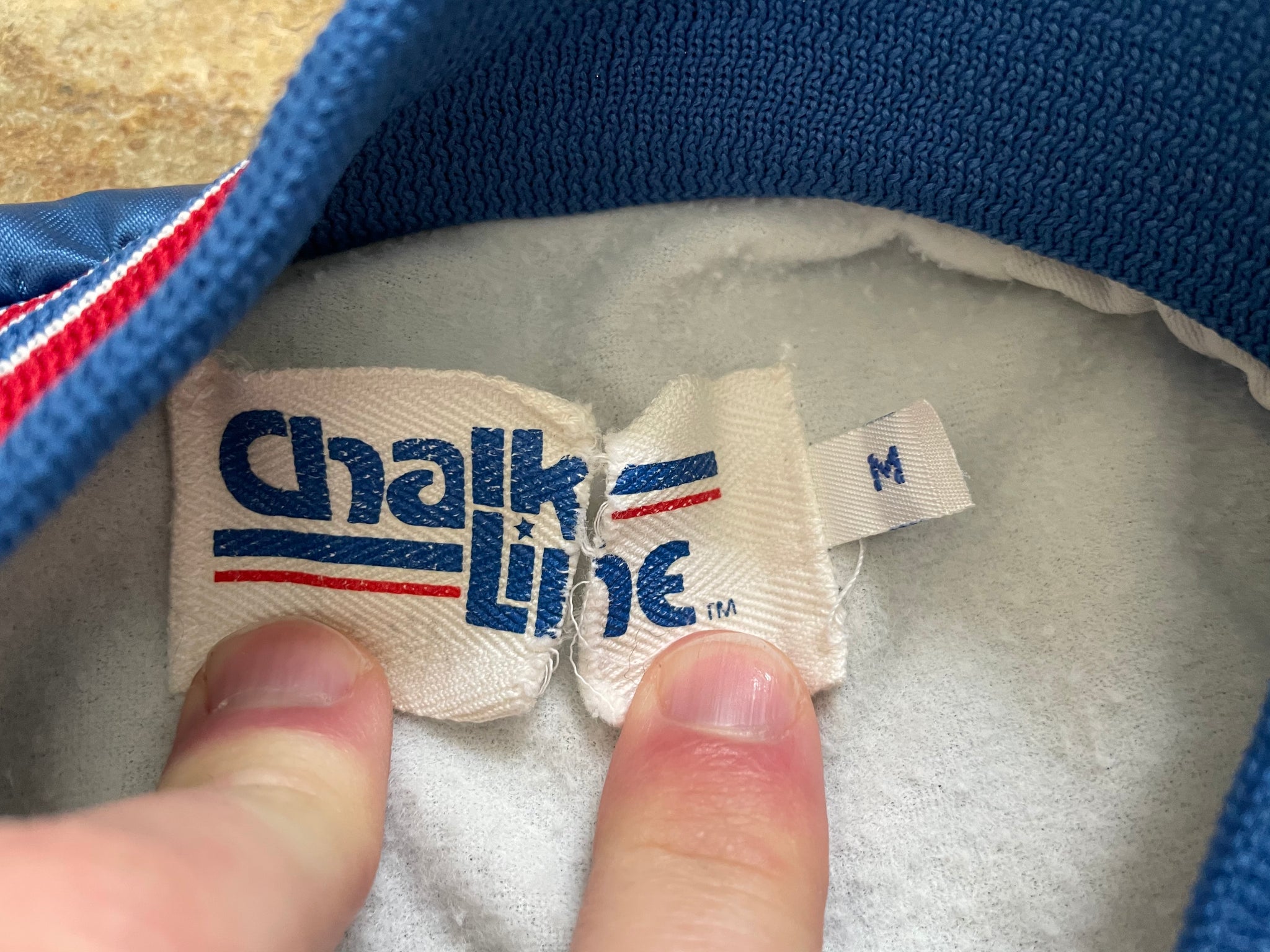 Vintage 80s BUFFALO BILLS NFL Chalk Line Nylon Jacket XL – XL3