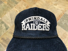 Load image into Gallery viewer, Vintage Irwindale (Los Angeles) Raiders Corduroy Strapback Football Hat