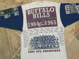 Vintage Buffalo Bills Long Gone Football Tshirt, Size Large