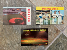 Load image into Gallery viewer, Vintage Los Angeles Dodgers Stadium Baseball Postcards ###