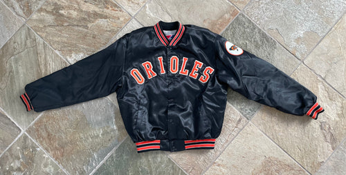 Vintage Baltimore Orioles Swingster Satin Baseball Jacket, Size Large