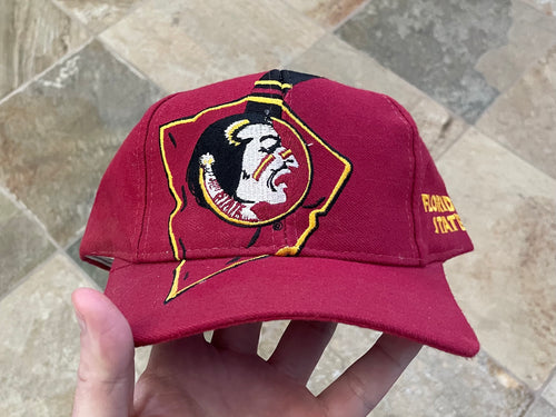Vintage Florida State Seminoles The Game Big Logo Snapback College Hat