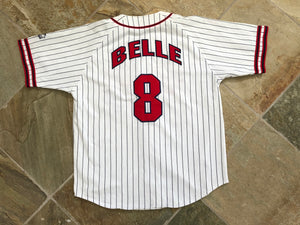 Vintage Cleveland Indians Albert Belle Starter Baseball Jersey, Size XL