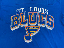 Load image into Gallery viewer, Vintage St. Louis Blues Logo 7 Hockey Tshirt, Size XL