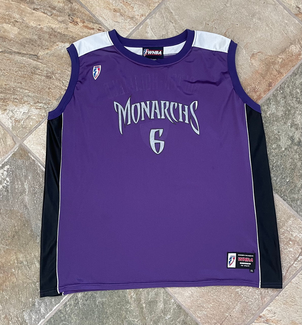 Vintage Sacramento Monarchs Ruthie Bolton Holifield Basketball Jersey, Size XXL
