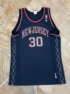 Vintage New Jersey Nets Kerry Kittles Champion Basketball Jersey, Size 52, XXL