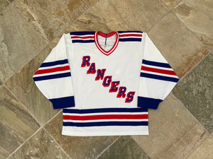 Vintage New York Rangers CCM Maska Hockey Jersey, Size Medium