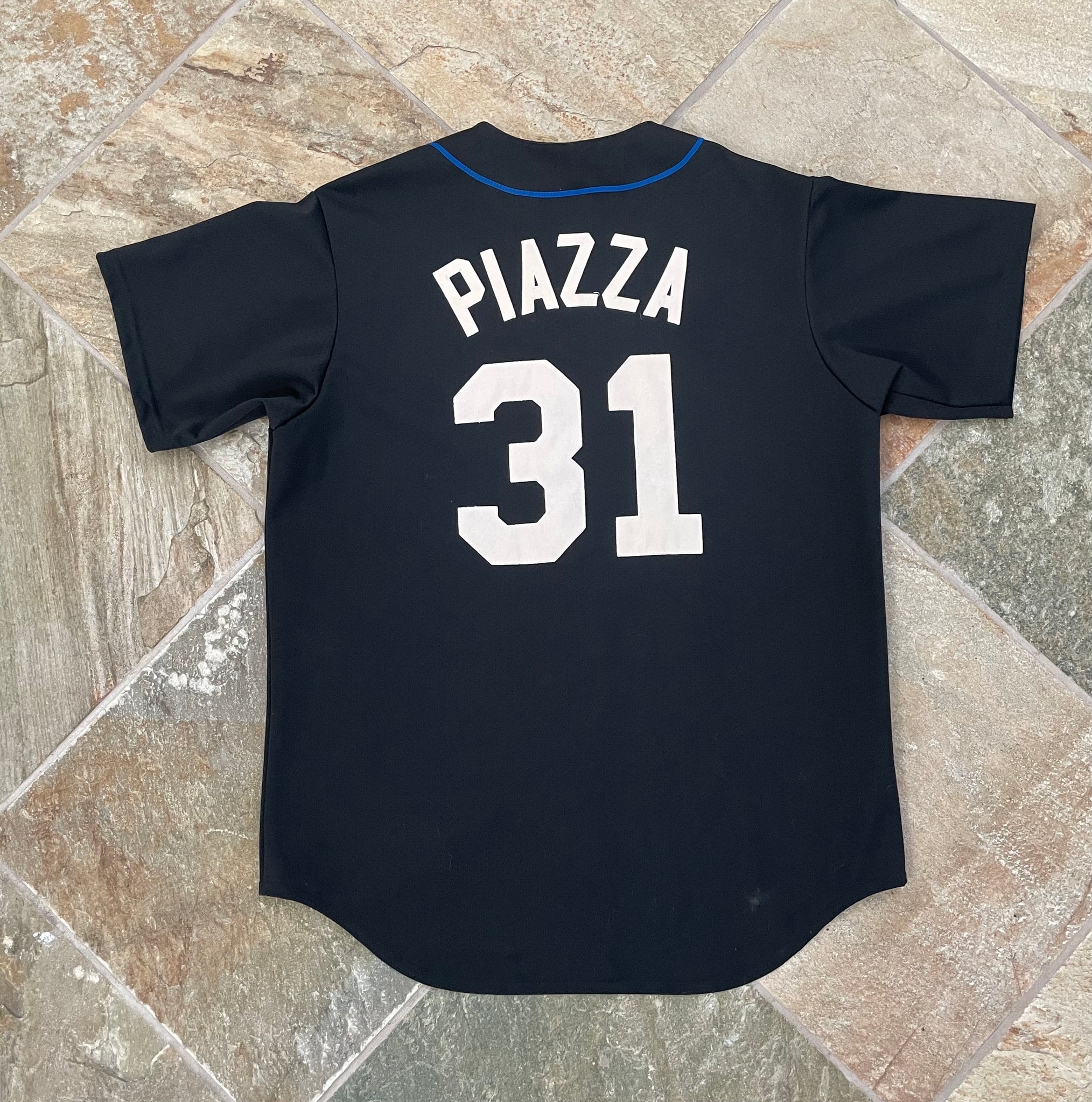 Vintage New York Mets Mike Piazza Majestic Baseball Jersey, Size Large –  Stuck In The 90s Sports