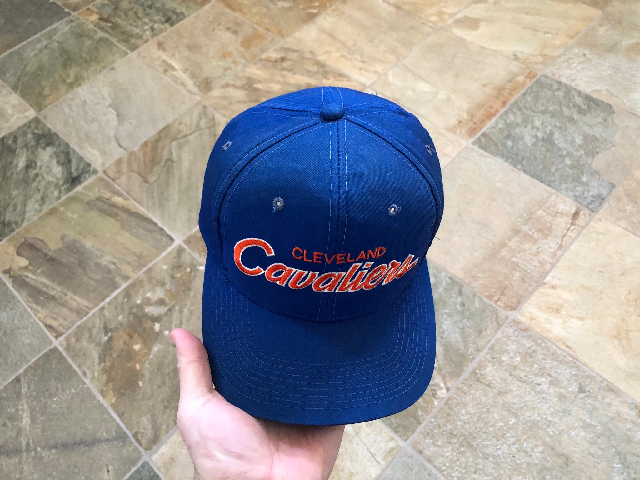 Vintage Cleveland Cavaliers Sports Specialties Script Snapback