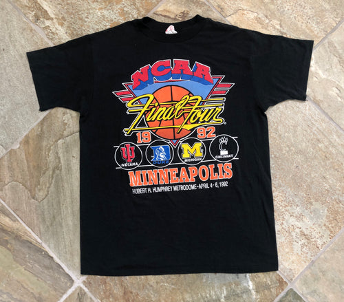 Vintage Final Four 1992 Minneapolis College Basketball Tshirt, Size Large