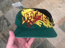 Load image into Gallery viewer, Vintage Chad Little John Deere Nascar Logo Athletic Splash Snapback Racing Hat ***