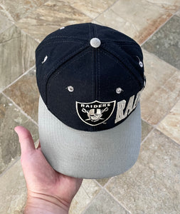 Vintage Oakland Raiders Apex One Snapback Football Hat