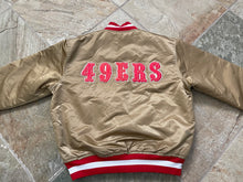 Load image into Gallery viewer, Vintage San Francisco 49ers Starter Satin Football Jacket, Size a large