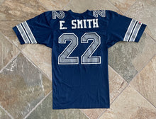 Load image into Gallery viewer, Vintage Dallas Cowboys Emmitt Smith Champion Football Jersey, Size 40, Medium