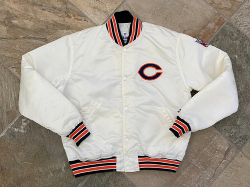 Vintage Chicago Bears Starter Satin Football Jacket, Size Large