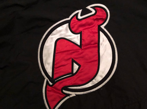 Vintage New Jersey Devils Starter Parka Hockey Jacket, Size Large
