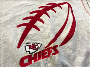 Vintage Kansas City Chiefs Legends Athletic Crewneck Football Sweatshirt, Size Adult Large