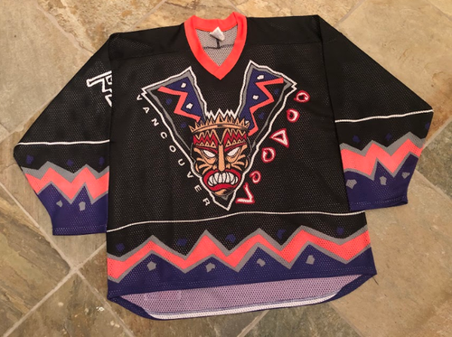 Vintage Vancouver Voodoo CCM Hockey Jersey, Size Adult XL