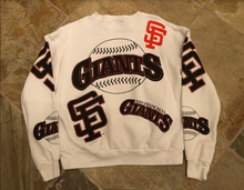 Load image into Gallery viewer, Vintage San Francisco Giants Majestic Crewneck Baseball Jacket, Size Large