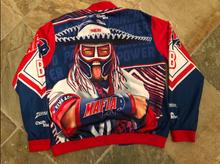 Load image into Gallery viewer, Chalk Line Zubaz Pancho Billa Buffalo Bills Mafia Football Jacket, Multiple Sizes