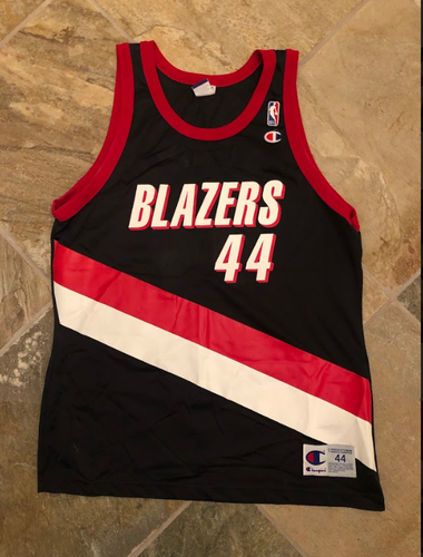 Vintage Champion Portland Trailblazers Brian Grant Basketball Jersey, Size 44, Adult Large