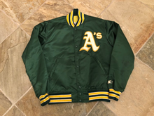 Load image into Gallery viewer, Vintage Oakland Athletics Starter Satin Baseball Jacket, Size Adult Medium