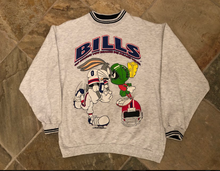 Load image into Gallery viewer, Vintage Buffalo Bills Looney Tunes Crewneck Football Jacket, Size Adult Large