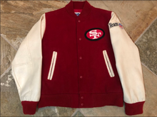 Load image into Gallery viewer, Vintage San Francisco 49ers Letterman Football Jacket, Youth XL