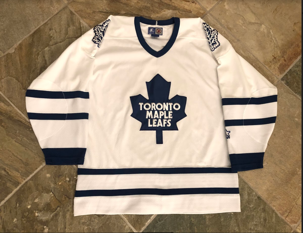 Vintage Toronto Maple Leafs Starter Hockey Jersey, Size Adult Large