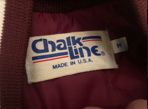 Vintage Washington State Cougars Chalk Line Satin College Jacket, Size Adult Medium
