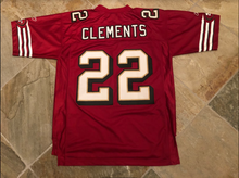 Load image into Gallery viewer, Vintage San Francisco 49ers Nate Clements Football Jersey, Size Adult Large