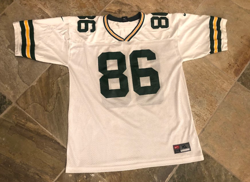 Vintage Green Bay Packers Antonio Freeman Nike Football Jersey, Size Adult XL