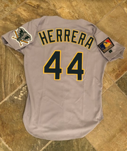 Load image into Gallery viewer, Vintage Oakland Athletics Game Issued Baseball Jersey #44 Herrera, Size Adult Large