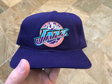 Load image into Gallery viewer, Vintage Utah Jazz Annco Basketball Hat Snapback