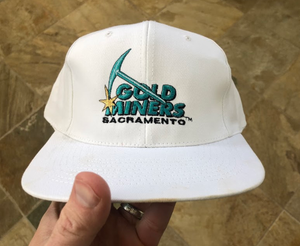 Vintage Sacramento Gold Miners CFL KC Snapback Football Hat