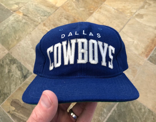 Vintage Dallas Cowboys Starter Arch Snapback Football Hat
