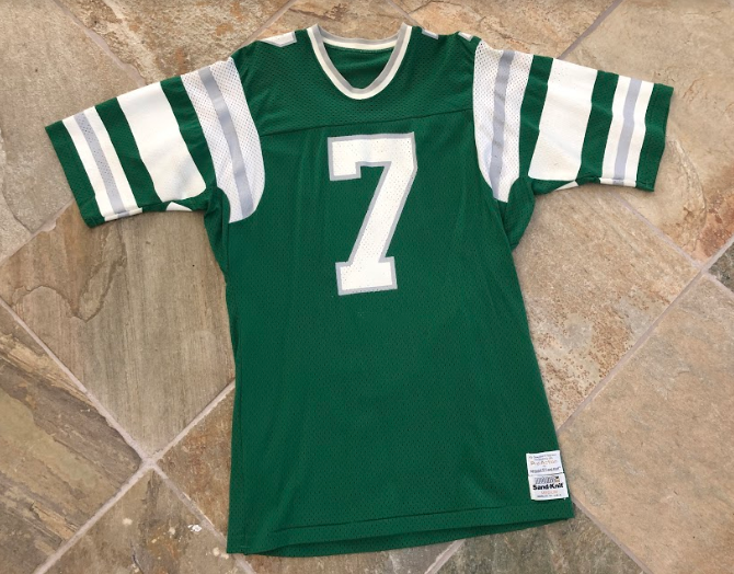 Vintage Philadelphia Eagles Ron Jaworski Sand Knit Football Jersey, Si –  Stuck In The 90s Sports