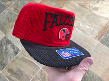 Load image into Gallery viewer, Vintage Atlanta Falcons Corduroy New Era Snapback Football Hat
