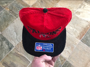 Vintage Atlanta Falcons Corduroy New Era Snapback Football Hat