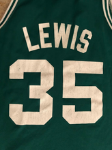 Load image into Gallery viewer, Vintage Boston Celtics Reggie Lewis Sandknit Basketball Jersey, Size Adult XL